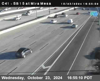 NB 15 at Mira Mesa Blvd