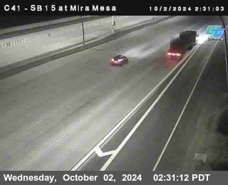 NB 15 at Mira Mesa Blvd