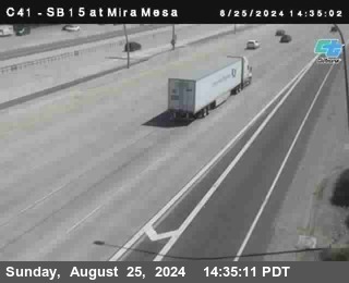 NB 15 at Mira Mesa Blvd