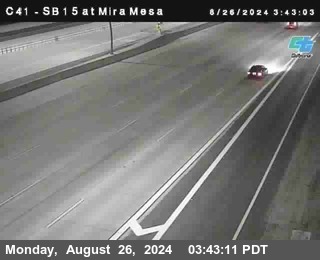 NB 15 at Mira Mesa Blvd