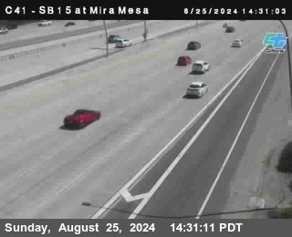 NB 15 at Mira Mesa Blvd