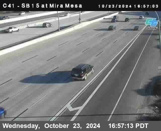 NB 15 at Mira Mesa Blvd