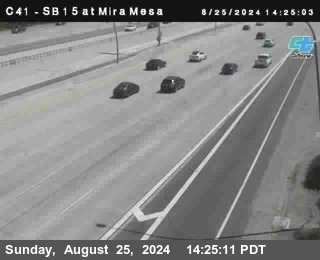 NB 15 at Mira Mesa Blvd