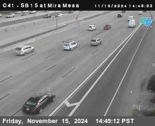 NB 15 at Mira Mesa Blvd