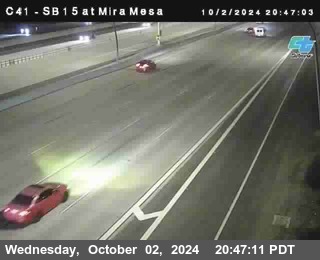 NB 15 at Mira Mesa Blvd