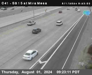 NB 15 at Mira Mesa Blvd