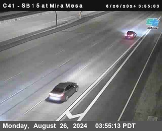 NB 15 at Mira Mesa Blvd