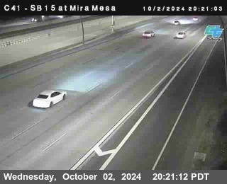 NB 15 at Mira Mesa Blvd