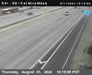 NB 15 at Mira Mesa Blvd