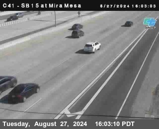 NB 15 at Mira Mesa Blvd