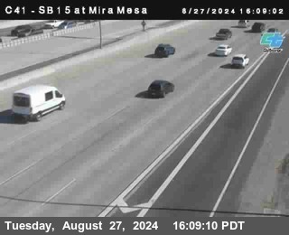 NB 15 at Mira Mesa Blvd