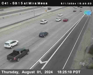 NB 15 at Mira Mesa Blvd