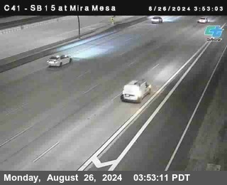 NB 15 at Mira Mesa Blvd