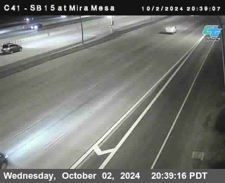 NB 15 at Mira Mesa Blvd