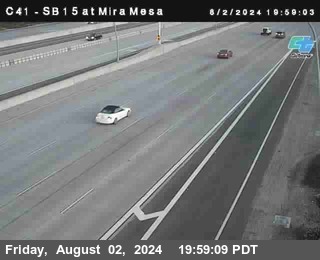 NB 15 at Mira Mesa Blvd