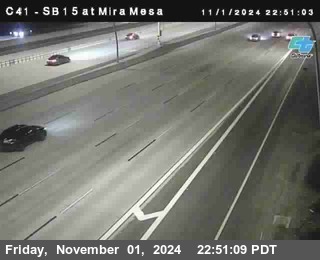 NB 15 at Mira Mesa Blvd