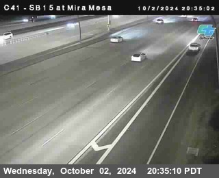 NB 15 at Mira Mesa Blvd