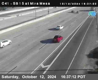 NB 15 at Mira Mesa Blvd