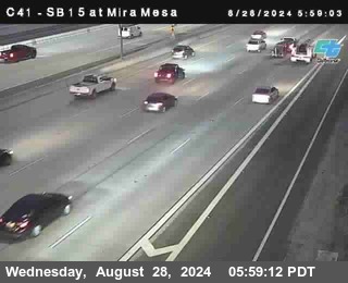 NB 15 at Mira Mesa Blvd