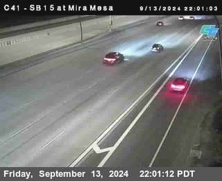 NB 15 at Mira Mesa Blvd