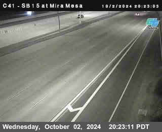 NB 15 at Mira Mesa Blvd