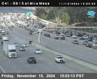 NB 15 at Mira Mesa Blvd