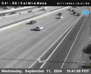 NB 15 at Mira Mesa Blvd