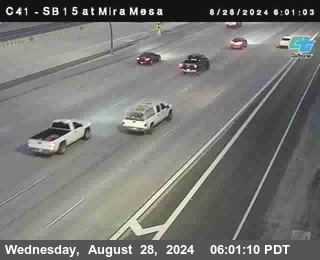 NB 15 at Mira Mesa Blvd