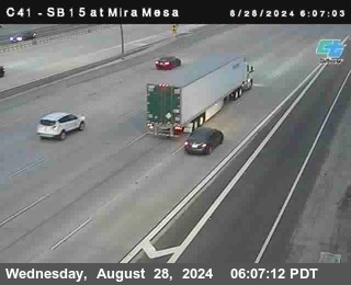 NB 15 at Mira Mesa Blvd