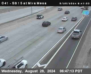 NB 15 at Mira Mesa Blvd