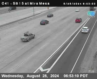 NB 15 at Mira Mesa Blvd