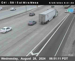 NB 15 at Mira Mesa Blvd