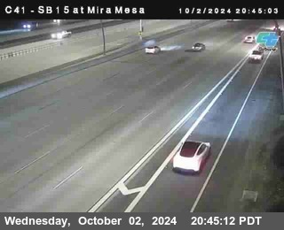 NB 15 at Mira Mesa Blvd