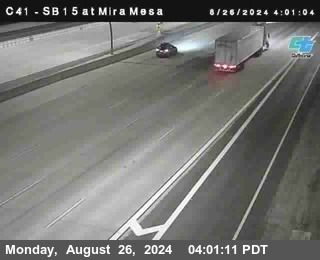 NB 15 at Mira Mesa Blvd