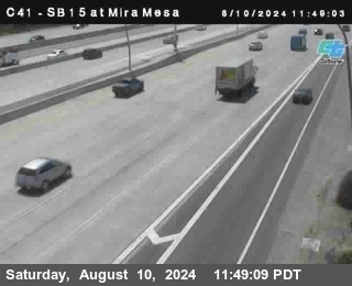 NB 15 at Mira Mesa Blvd