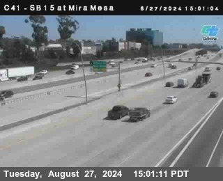 NB 15 at Mira Mesa Blvd