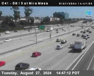 NB 15 at Mira Mesa Blvd