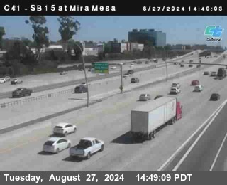 NB 15 at Mira Mesa Blvd