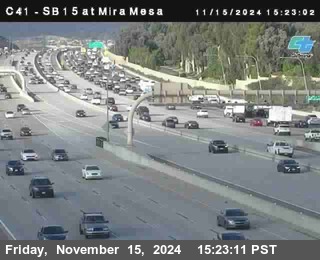 NB 15 at Mira Mesa Blvd