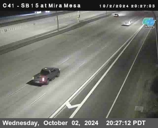 NB 15 at Mira Mesa Blvd