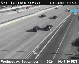 NB 15 at Mira Mesa Blvd