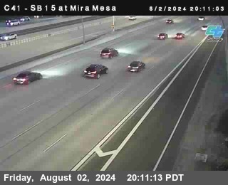 NB 15 at Mira Mesa Blvd