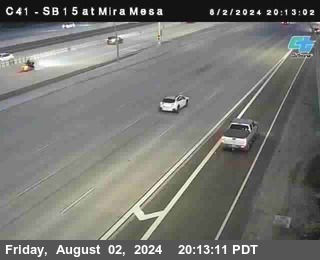 NB 15 at Mira Mesa Blvd