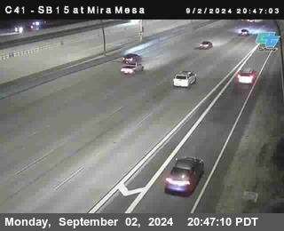 NB 15 at Mira Mesa Blvd