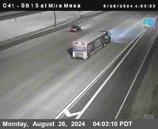 NB 15 at Mira Mesa Blvd