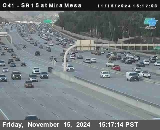 NB 15 at Mira Mesa Blvd