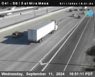 NB 15 at Mira Mesa Blvd