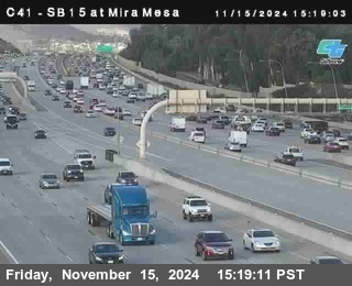 NB 15 at Mira Mesa Blvd