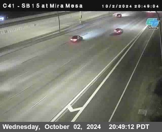 NB 15 at Mira Mesa Blvd