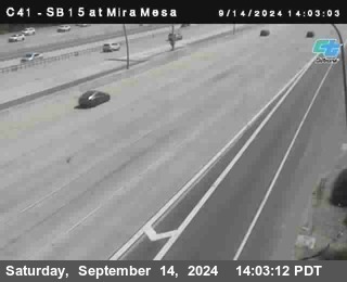 NB 15 at Mira Mesa Blvd